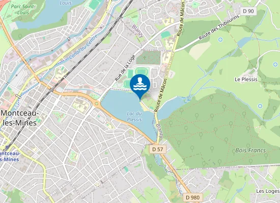 Map of ETANG DU PLESSIS