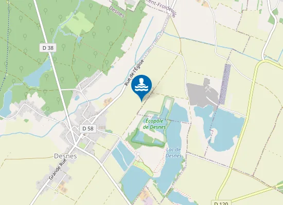 Map of GRAVIERE DE DESNES