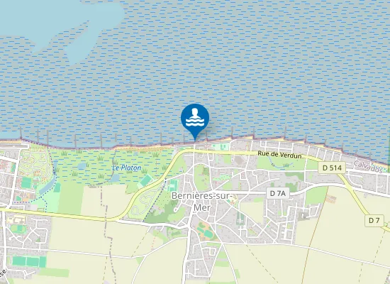 Map of BERNIERES-OUEST