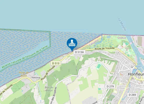 Map of PLAGE DU BUTIN