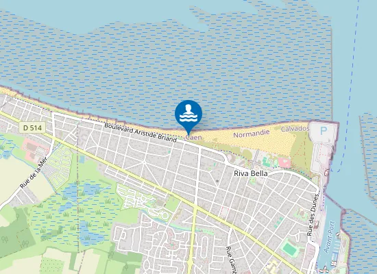 Map of RIVA BELLA - OUEST