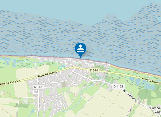 Map of BOULEVARD DE LA PLAGE