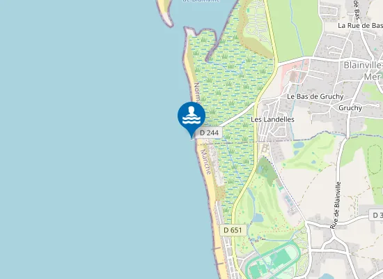 Map of FACE AU CD 244