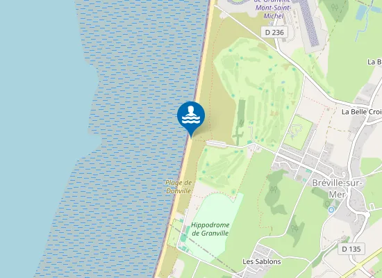 Map of FACE AU CD 135E