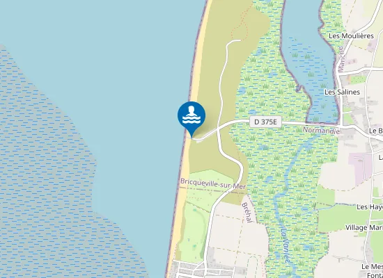 Map of FACE A LA ROUTE SUBMERSIBLE