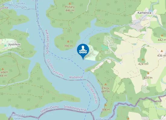 Map of VN ORLÍK - PODSKALÍ