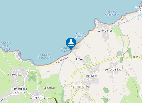 Map of Anse De La Visiere