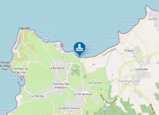 Map of Anse De La Mondree