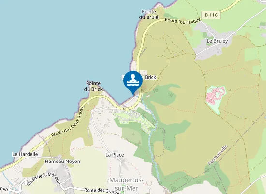 Map of Anse Du Brick