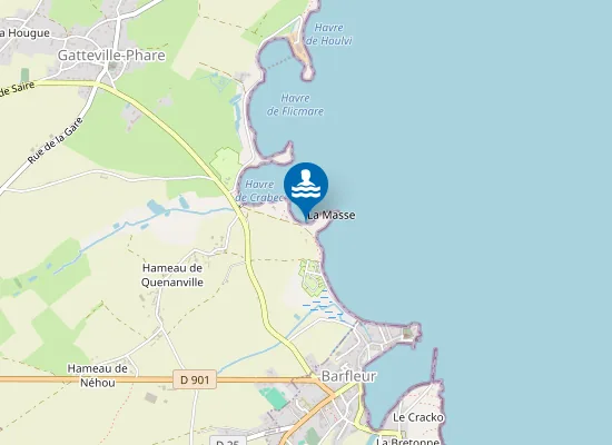Map of Anse De La Masse