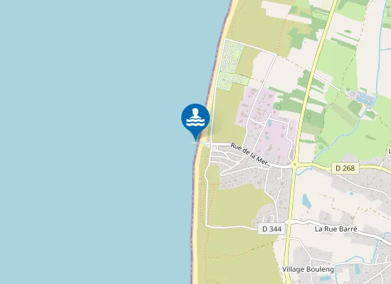 Map of FACE AU CD 268