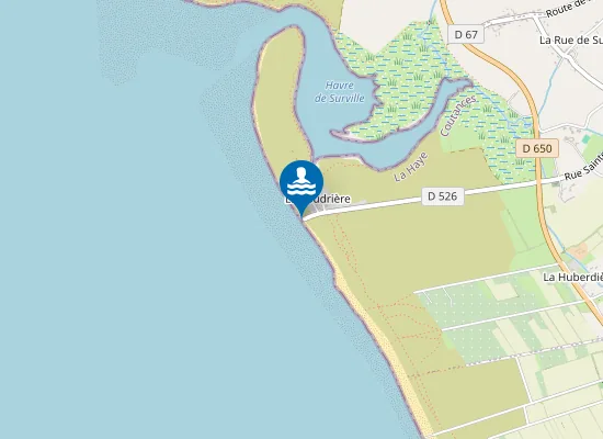 Map of SURVILLE Face A la RD 526