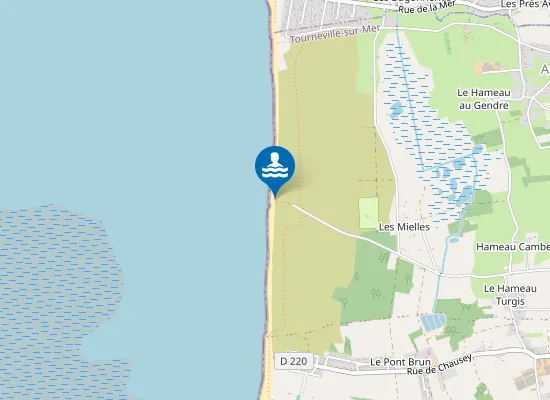 Map of Annoville - Face Au Cd 537