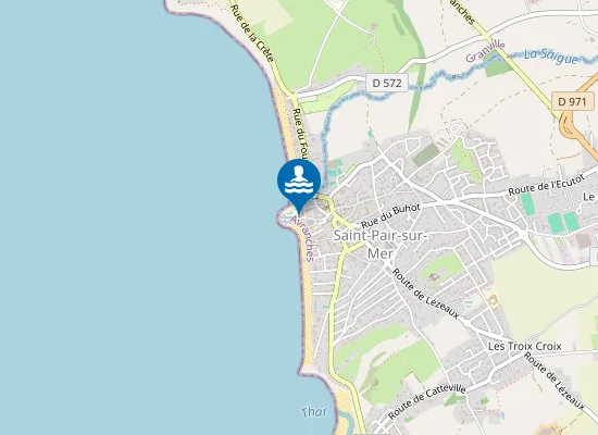 Map of FACE A LA PISCINE