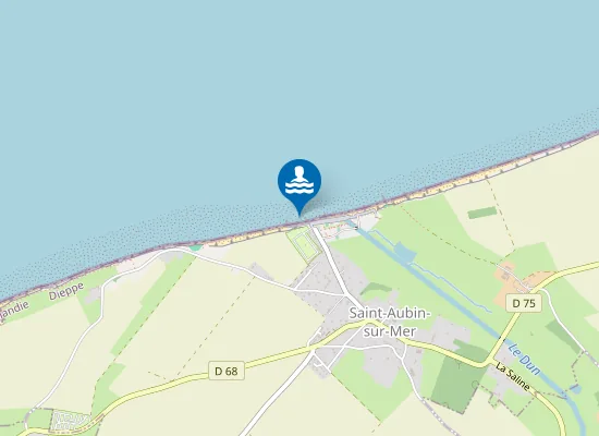 Map of ST-AUBIN-PLAGE