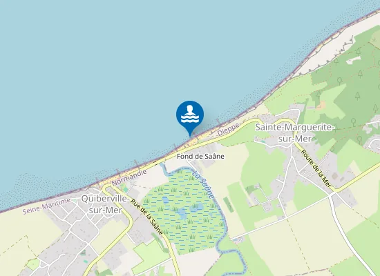 Map of STE-MARGUERITE-PLAGE