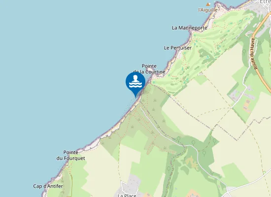 Map of LE TILLEUL - LA POTERIE-CAP D'ANTIFER