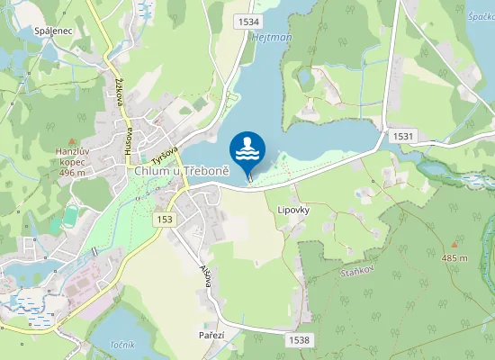 Map of Rybník Hejtman