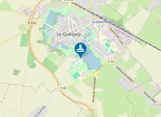 Map of ETANG DU PONT ROUGE