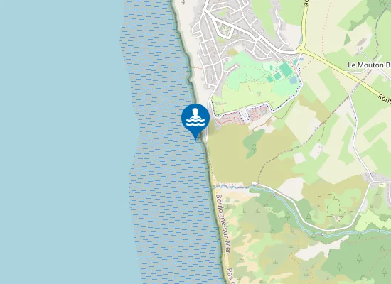 Map of EQUIHEN CENTRE PLAGE