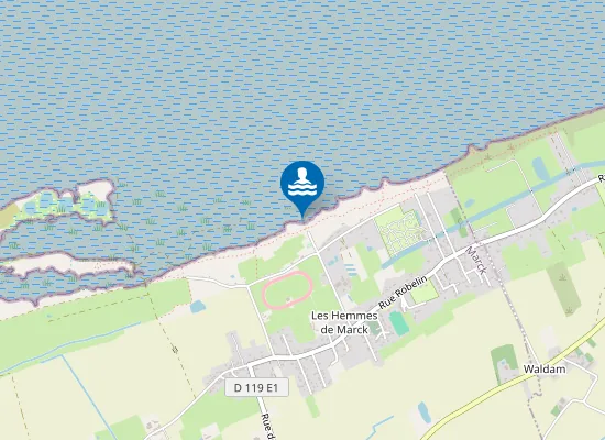 Map of MARCK LA HUCHETTE