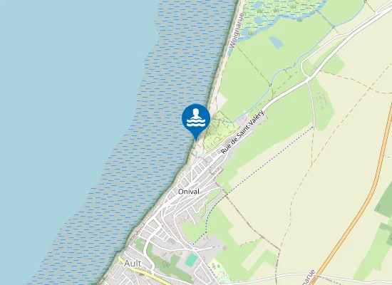 Map of PLAGE SURVEILLEE DE WOIGNARUE