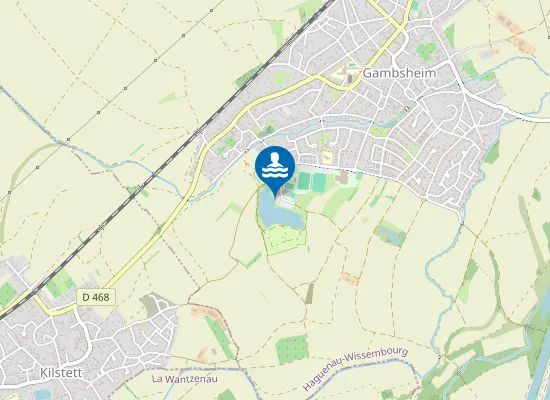 Map of Zone De Loisirs Gambsheim