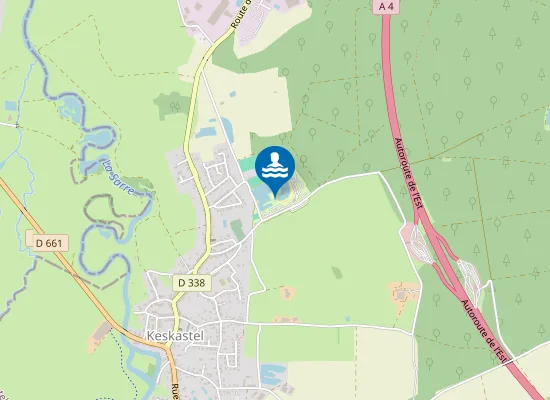 Map of CENTRE DE LOISIRS KESKASTEL