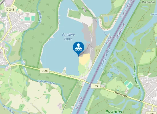 Map of CENTRE PLEIN-AIR DU SALMENGRUND SELTZ