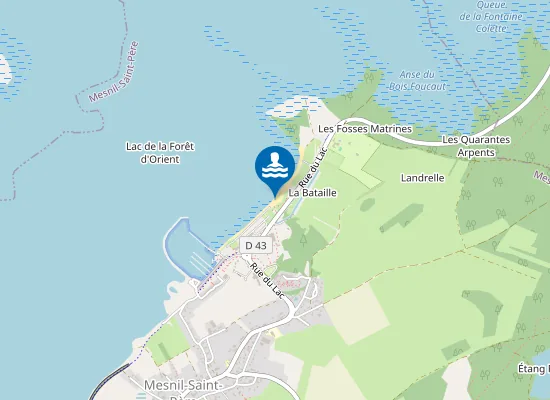 Map of MESNIL SAINT PERE