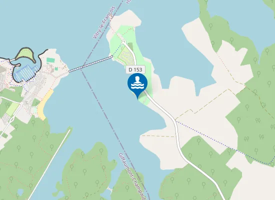 Map of PRESQU'ILE DE CHAMPAUBERT