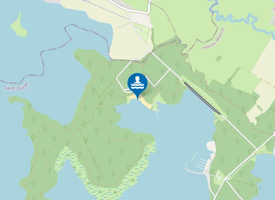 Map of LA CORNEE DU DER