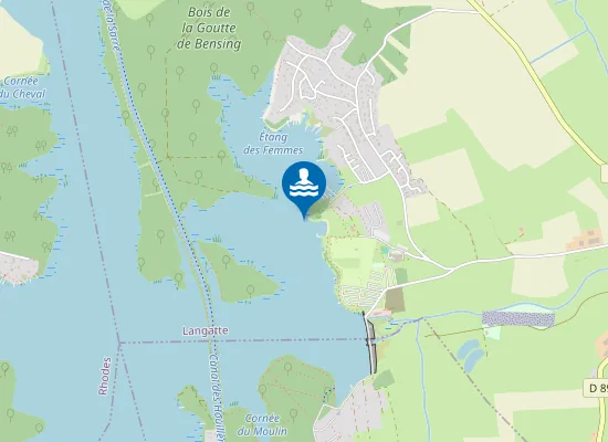 Map of ETANG DU STOCK