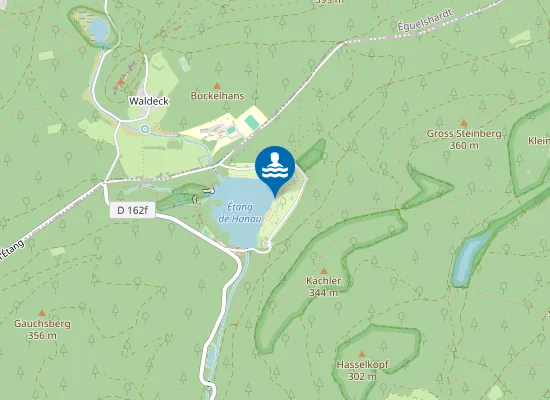 Map of ETANG DE HANAU