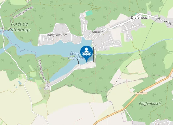Map of ETANG DE DIEFENBACH