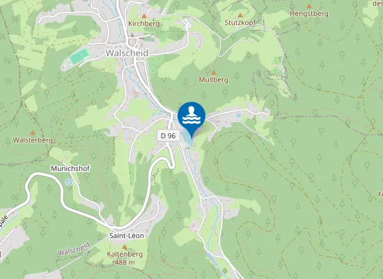 Map of ETANG DE WALSCHEID