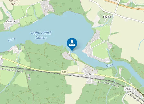 Map of VN SKALKA - U ATC PODHOŘÍ