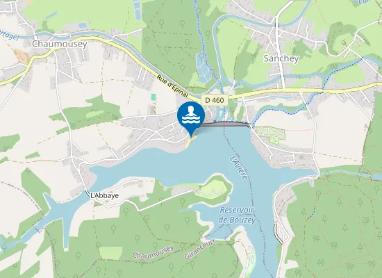 Map of LES AMERICAINS