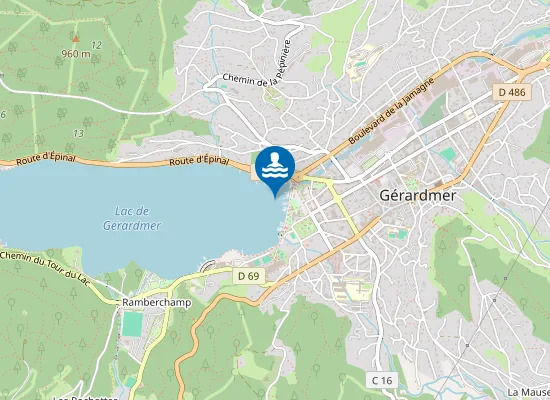 Map of BASE DE L'UNION NAUTIQUE