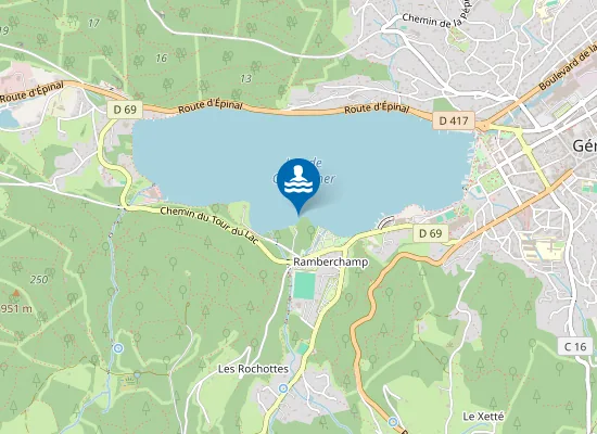 Map of RAMBERCHAMP-KATTENDYCKE