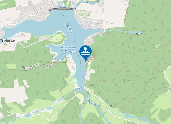 Map of ROUTE DU RIVAGE