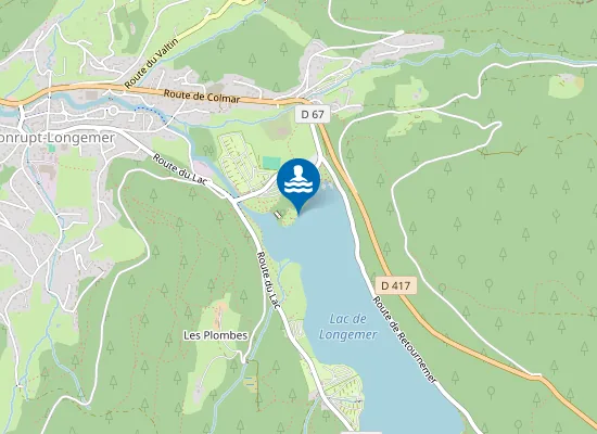 Map of BAIGNADE LE DOMAINE