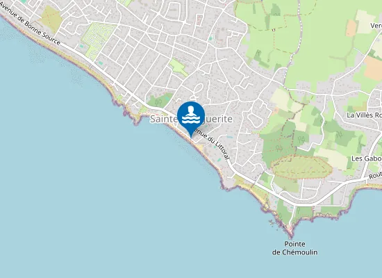 Map of SAINTE MARGUERITE