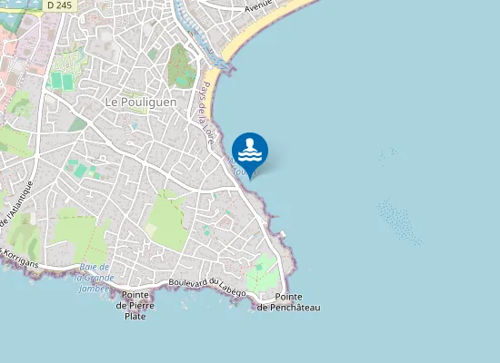 Map of Anse De Toullain