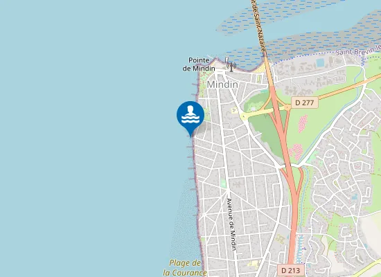 Map of PLAGE DES POILUS