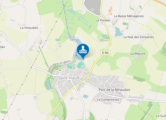 Map of PLAN D'EAU - BASE DE LOISIRS