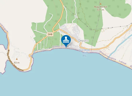 Map of QEPARO