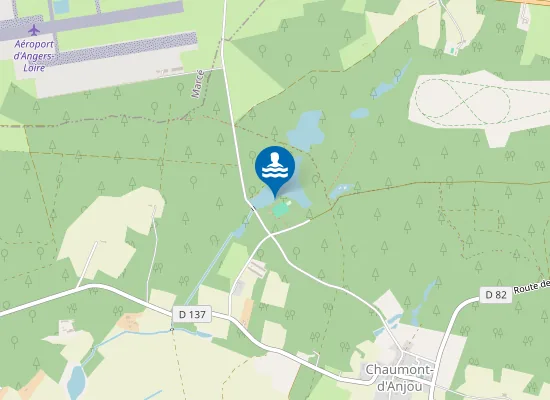 Map of ETANG DE MALAGUE