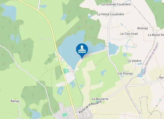 Map of LE GUE DE SELLE