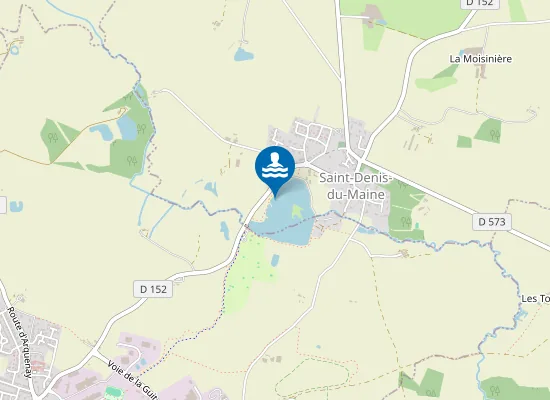 Map of BAIGNADE DE LA CHESNAIE